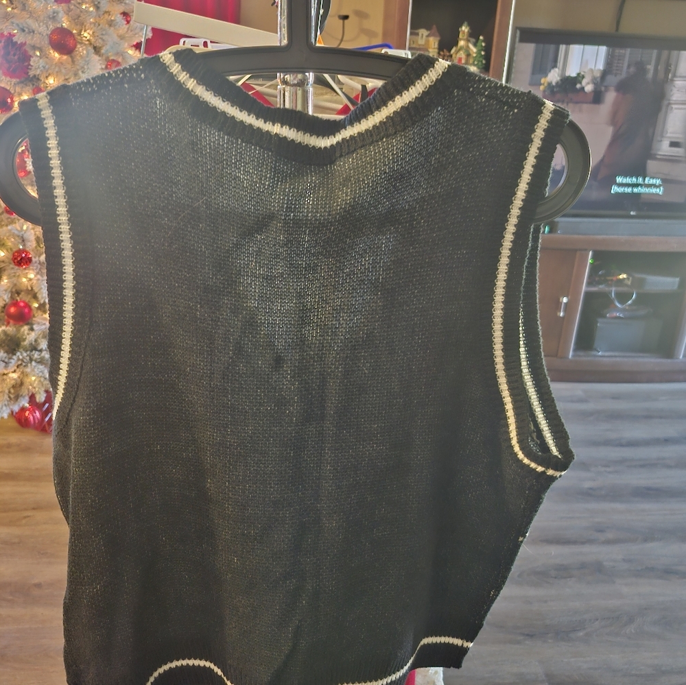 Shein skull vest